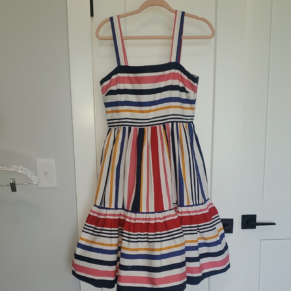 Vince Camuto Colorful Striped Dress